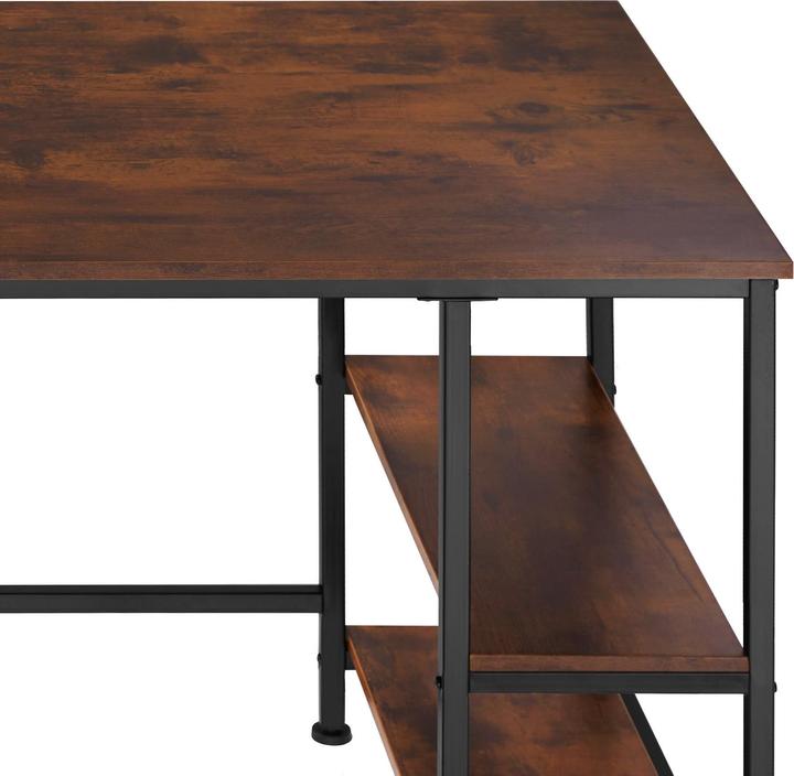 Actual product image tectake Desk Canton (60 x 60 x 75.50 cm)
