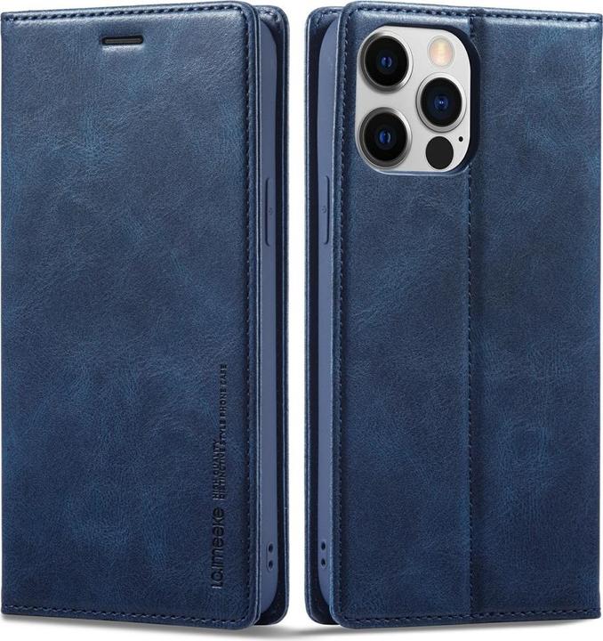 Produktbild Ueli Express Leder Buch Etui Tasche mit Kartenfach (Apple iPhone 13 Pro Max)