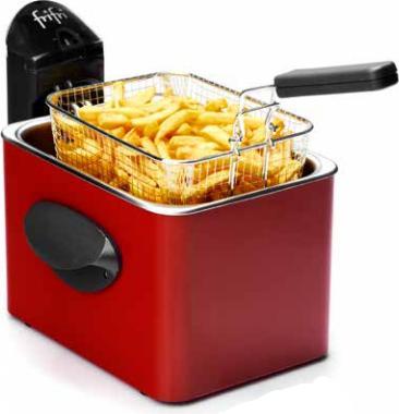 Actual product image Frifri 1905 Duofil (red), deep fryer