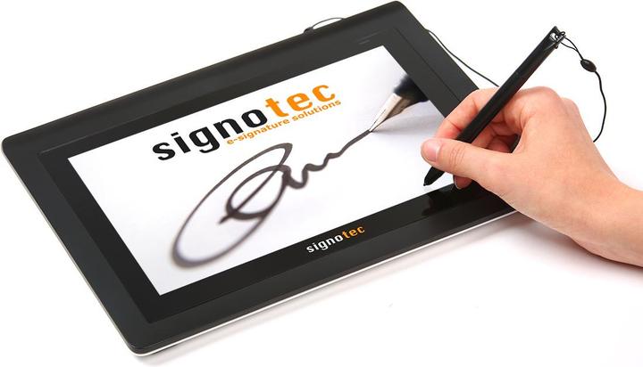 Actual product image Signotec Colour LCD Signature Pad Delta (10.10")