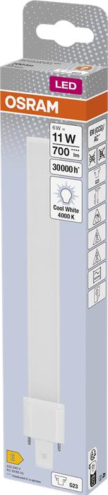 Produktbild Osram Dulux S (G23, 6 W, 700 lm, 1 x, F)