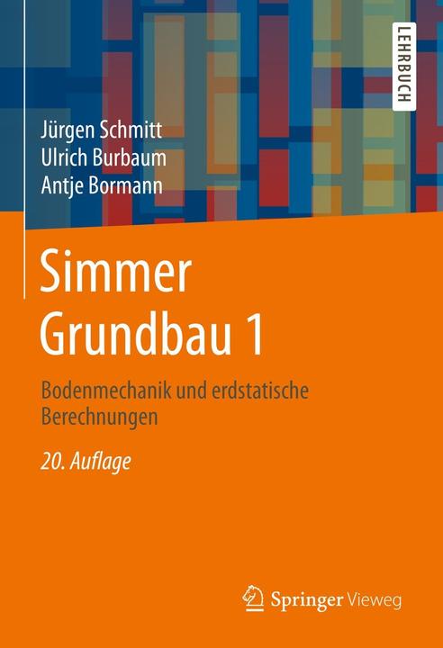 Produktbild Simmer Grundbau 1 (Deutsch, Georg Maybaum, 2021)