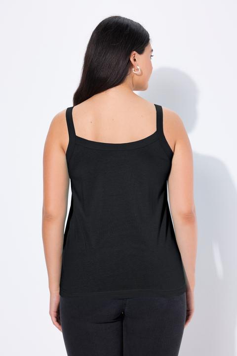 Produktbild Ulla Popken Spaghettitop, Rundhals, Modalmix, ärmellos (62)