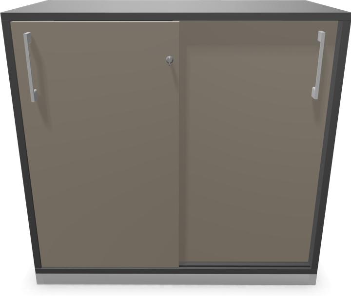Actual product image Narbutas Choice sliding door cabinet (80 x 40 x 76 cm)
