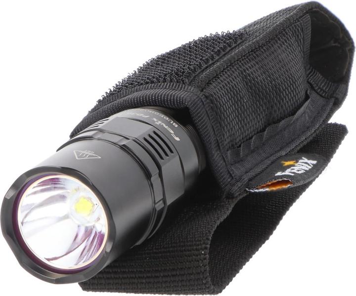 Actual product image Fenix PD36 TAC LED torch, with one-hand rotary switch, including rechargeable battery