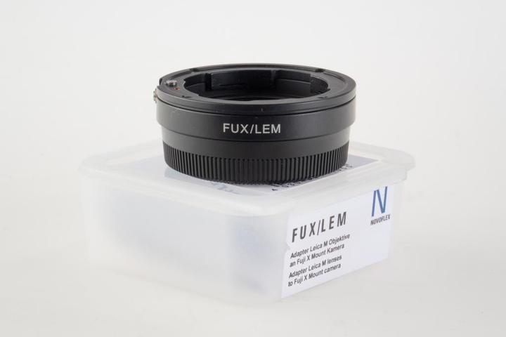 Productafbeelding Novoflex Leica M-objectieven op Fuji X-Pro 1