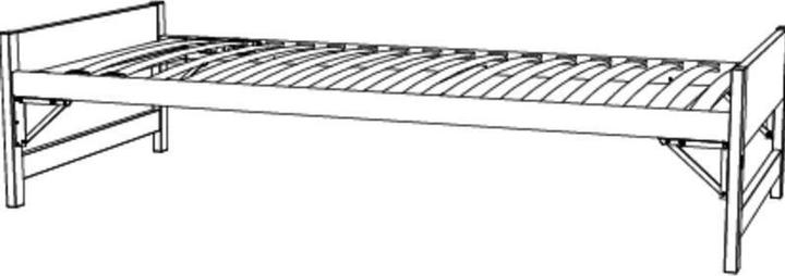 Image du produit Hasena Lido Unterbett inkl. Lattenrost: Star K (90 x 200 cm)