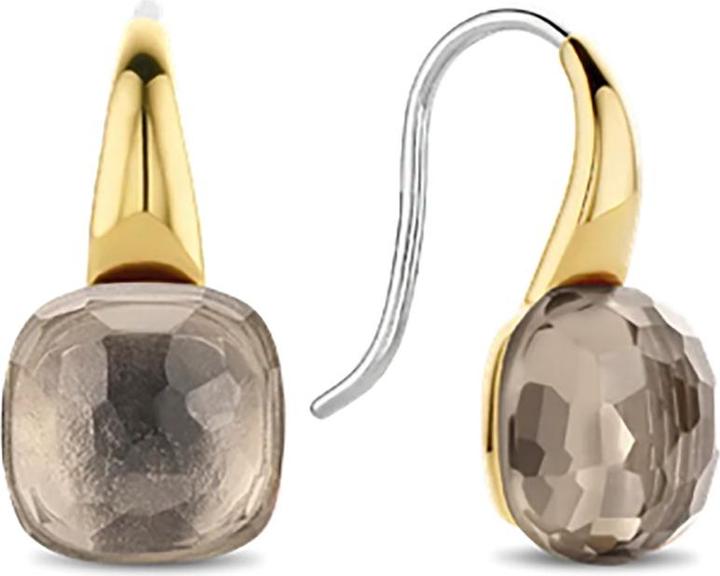 Ti Sento Milano Ohrhänger mit braunem Crystal 7815TT (925 Sterling Silber)