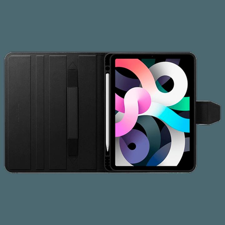 Produktbild Spigen Hülle für Tablet-Hülle Liquid Air Folio Apple iPad Air 4 2020 Schwarz (iPad Air 2020 (4. Gen))