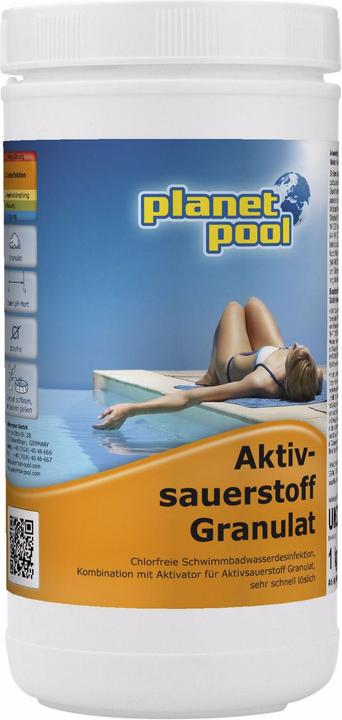 Planet Pool Granulés d'oxygène actif (1000 g, 1000 ml)