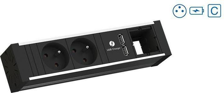 Actual product image Bachmann VENID 1x UTE 1x Chargeur USB (1x, CEE 7/3, CEE 7/5)