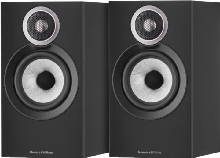 Bowers & Wilkins 607S3 Enceinte bibliothèque noire (1 paire)