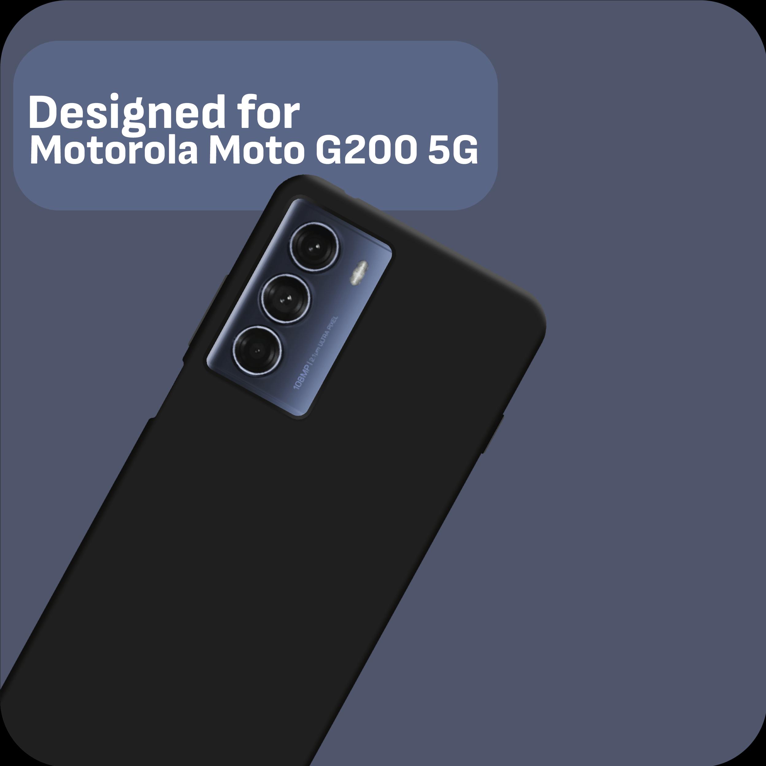 Thumbnail - Cazy Silikon Hülle Kompatibel mit Motorola Moto G200 5G - Soft TPU Schutz - (Motorola Moto G200 5G), Smartphone Hülle, S...