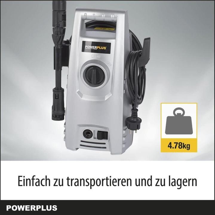 Actual product image Powerplus High pressure cleaner 1200W (Electrical connection)