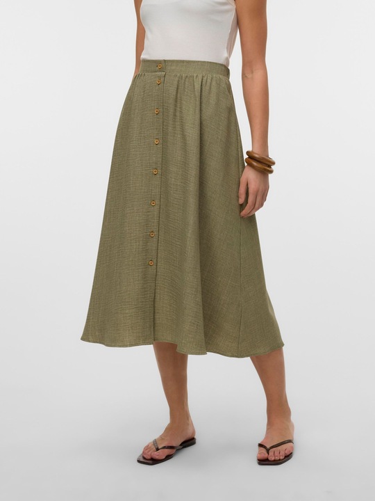 Produktbild Vero Moda VMMELANEY Hohe Taille Langer Rock Rock (XXL)