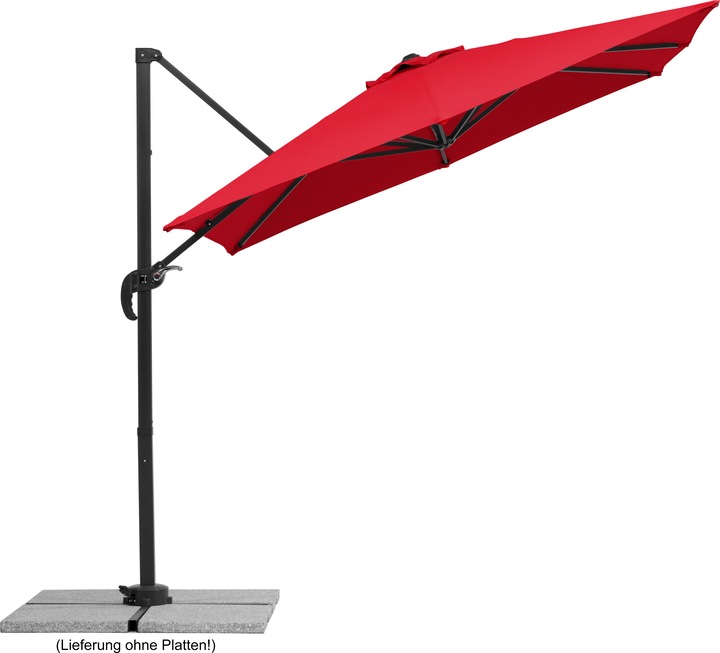Produktbild Schneider Schirme Ampelschirm Schneider Rhodos Junior 230 x 230 cm rot (2.30 m)