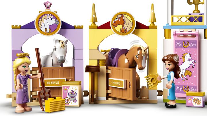 Actual product image LEGO Disney Princess 43195 Belle & Rapunzel horse stable (43195, LEGO Disney)