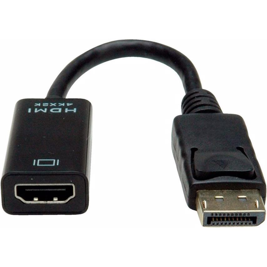 Thumbnail - Value DP zu (HDMI, 15 cm), Data + Video Adapter, Schwarz