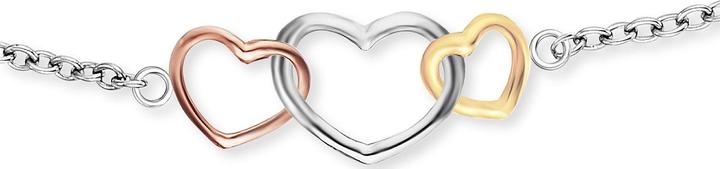 Immagine prodotto Engelsrufer Bracciale con amore (19 cm, Argento 925)
