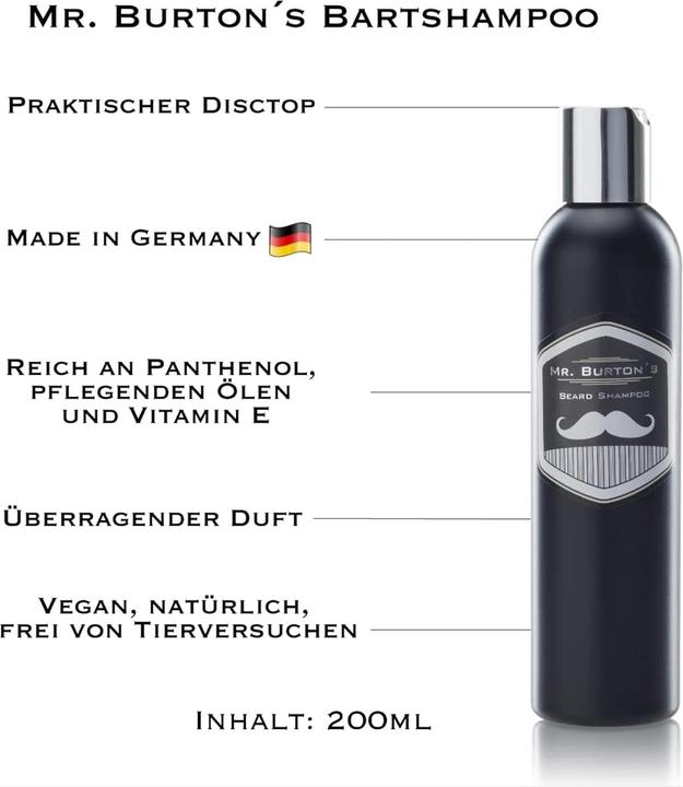 Image du produit Mr. Burton´s Kit de soins de la barbe (250 ml)