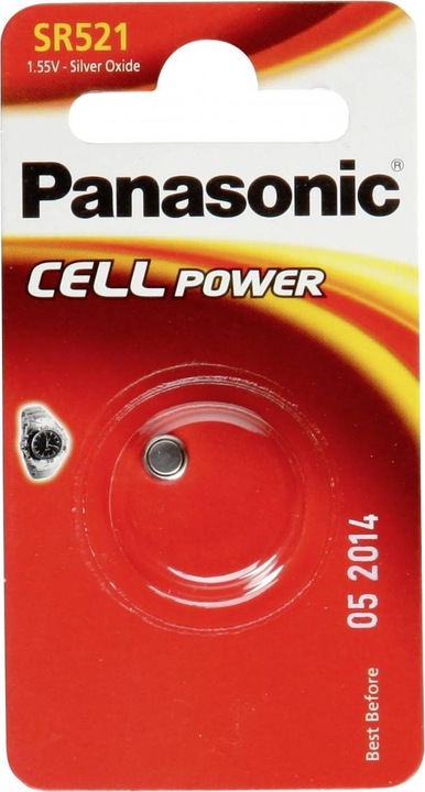 Produktbild Panasonic Silver Oxide SR521 (1 Stk., SR63, 17 mAh)
