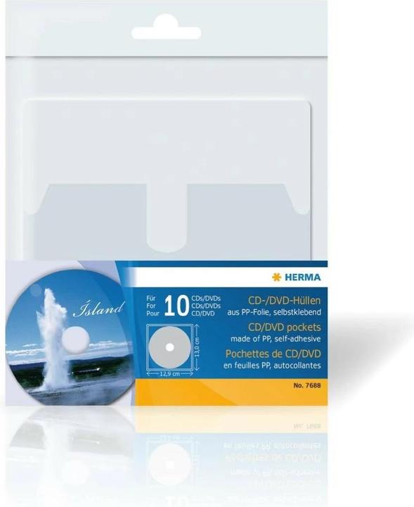 Produktbild HERMA CD/DVD Hüllen