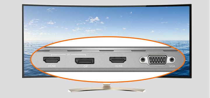 Actual product image j5Create Triple Display Dock (USB-C, USB-A, 12 Ports)