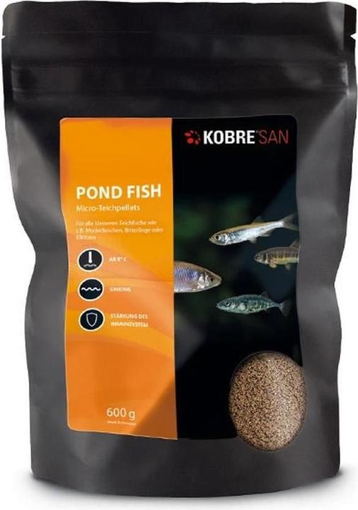 Immagine prodotto Kobre San Pond Fish, Micro Pellets 1.5 mm, für Moderlischen, Bitterlinge, Gründling usw. (Pesce ornamentale)