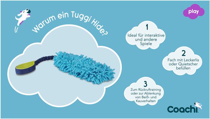 Actual product image Company of Animals Coachi reward game Tuggi Hide (Dog activity toy)