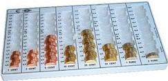 Actual product image Wedo Counting board compact, coin capacity: 246,40 EUR (Coin counter)
