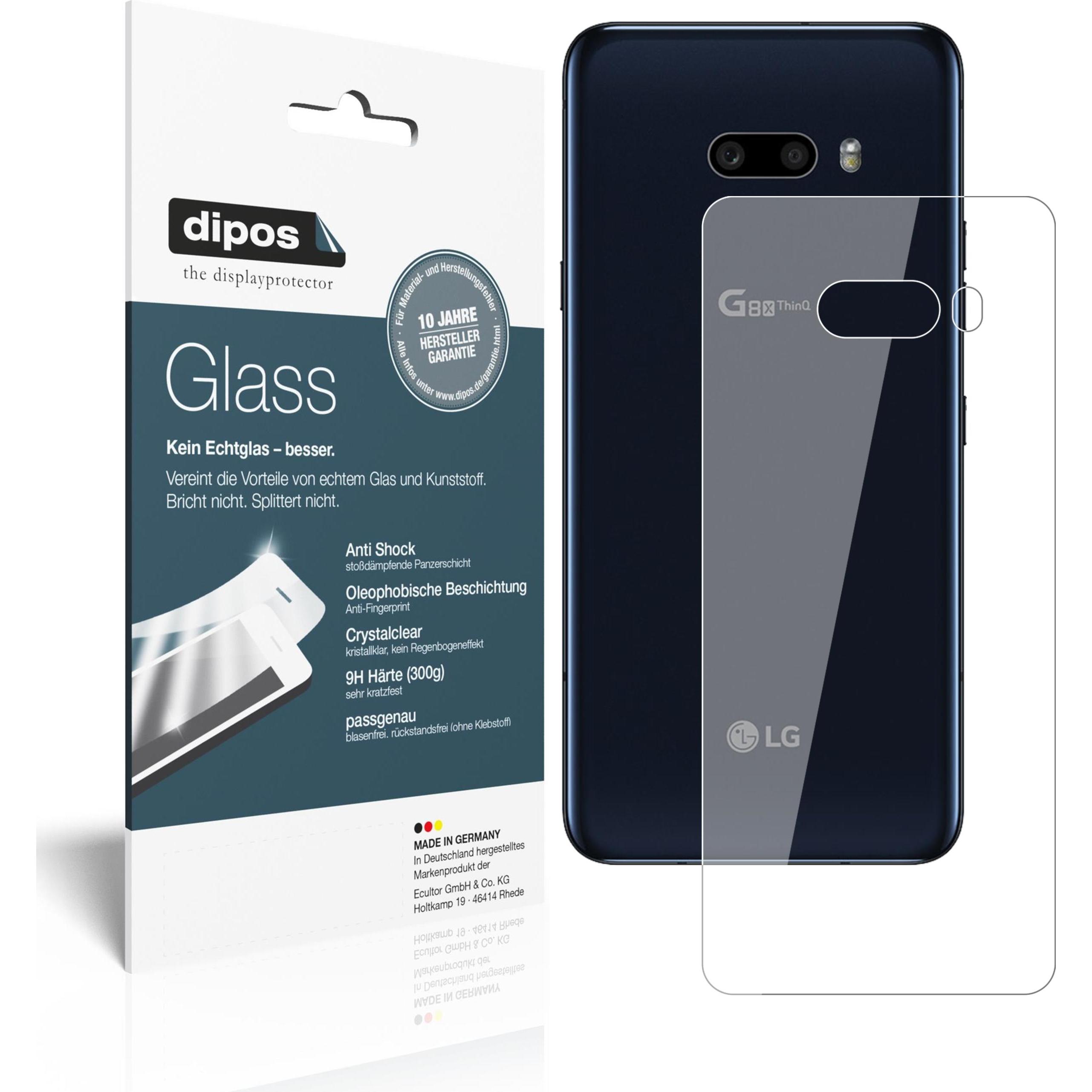 Thumbnail - Dipos Displayschutz Anti-Shock (2 Stück, LG G8X ThinQ), Smartphone Schutzfolie, Transparent