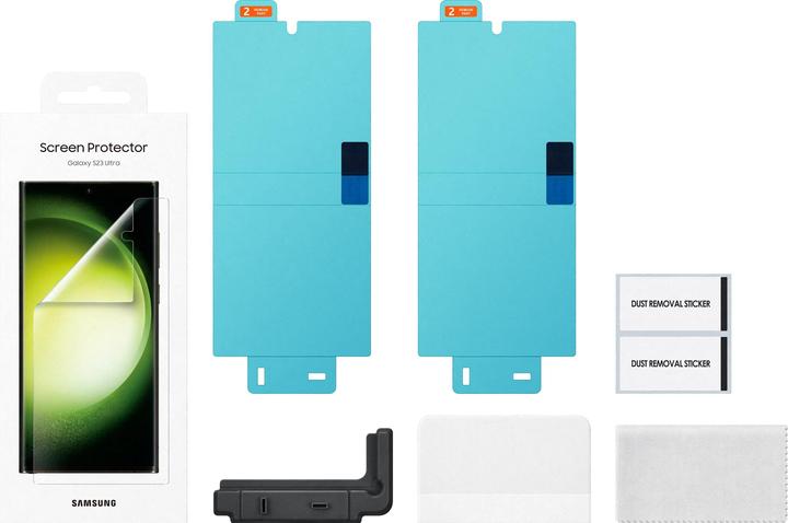 Actual product image Samsung Screen Protector (2 Piece, Samsung Galaxy S23 Ultra)