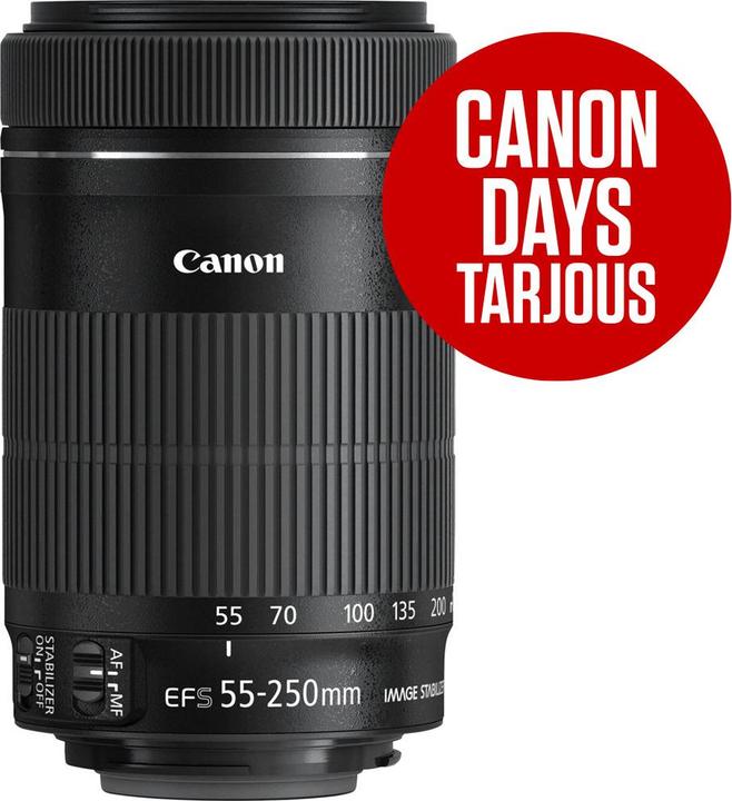 Image du produit Canon EF-S 55-250mm f/4-5.6 IS STM (Canon EF-S, APS-C / DX)
