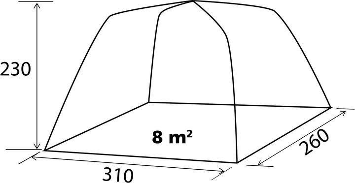 Productafbeelding Brunner Luifel Trouper (Luifel, 20.50 kg, 1 persoon)
