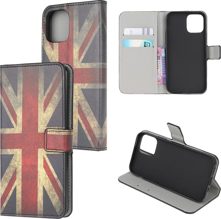 Actual product image Cover-Discount Xiaomi Mi 11 Lite - leather cover case UK flag (Xiaomi Mi 11 Lite)