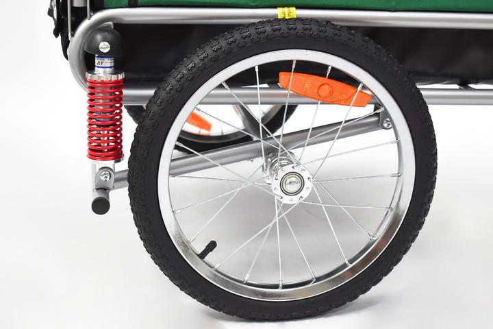 Produktbild Roony Remorque à vélo 2en1 pour chien XL avec suspension