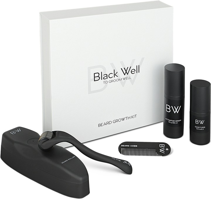 AAi Mobile Kit per la crescita della barba (Set per la cura della barba)