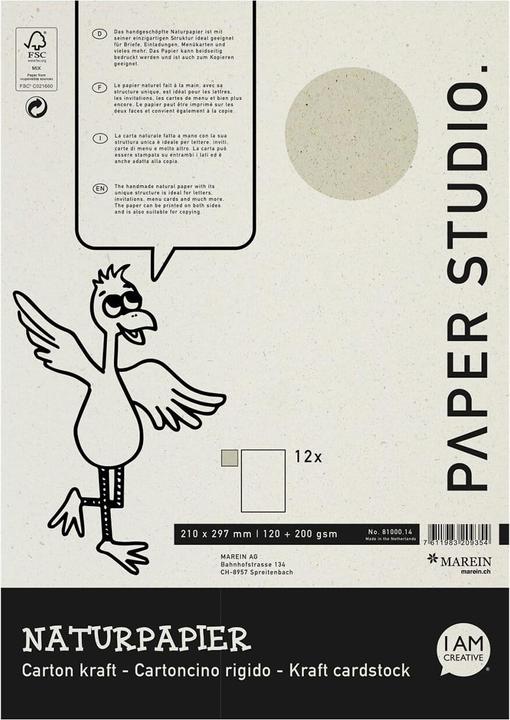 Image du produit I Am Creative Papier naturel A4