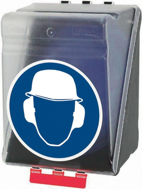 Brady Storage and dispenser box for head and hearing protection (PIC 262 symbol only), ABS plastic, T