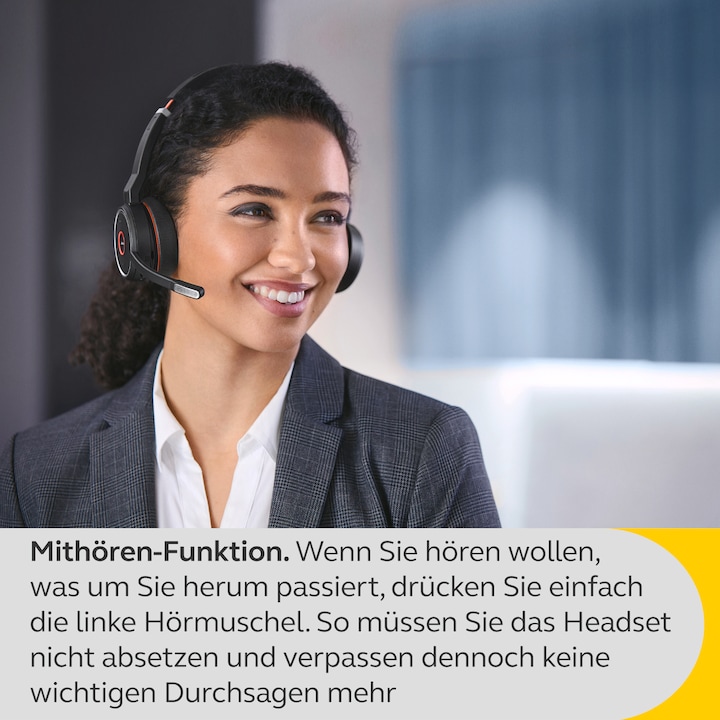 Produktbild Jabra Evolve 75 SE Duo inkl. Link 380 (Kabellos, USB-A)