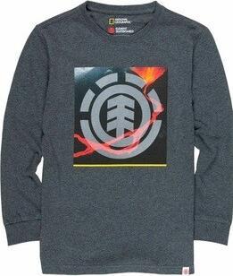 Actual product image Element Surge Icon Ls Charcoal Heather (XS)