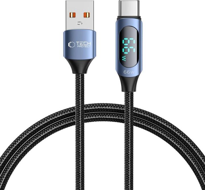 Produktbild Tech-Protect USB A – USB Typ C (1 m, USB 2.0, 66 W)