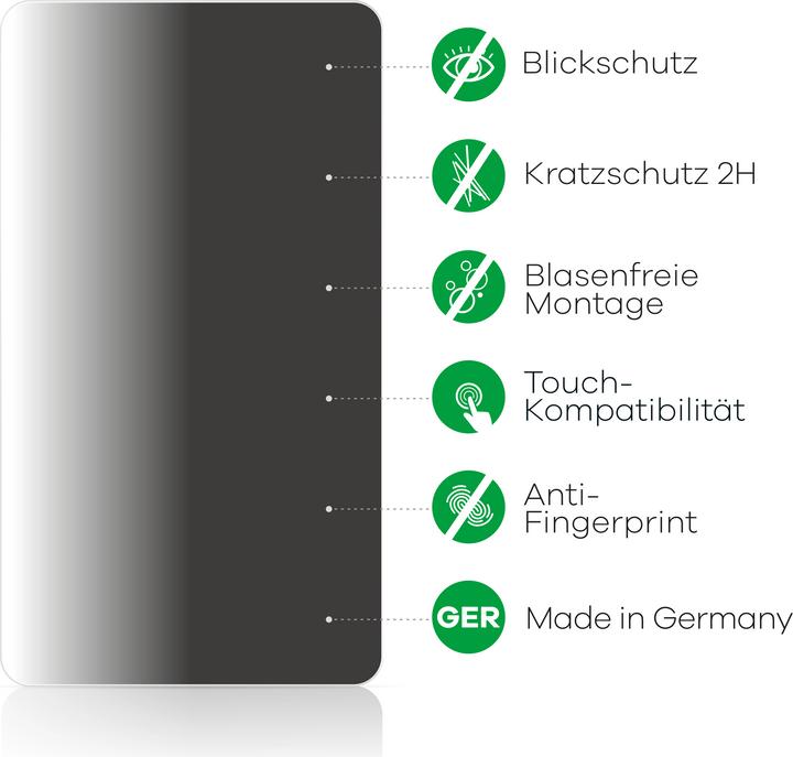 Produktbild upscreen Spy Shield Blickschutzfolie (1 Stück, Motorola Moto G82 5G)