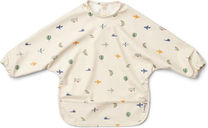 Produktbild Liewood Lätzchen Merle mit Aermel Aviator Ecru