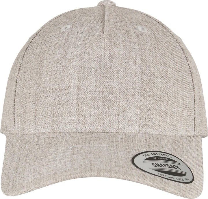 Actual product image Flexfit Yp Classics 5-Panel Premium Curved Visor Snapback Cap (One size)