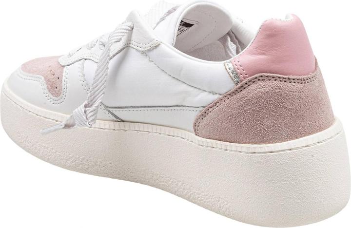 Image du produit D.a.t.e. D.a.t.e sneakers court platform in leather and suede white and pink (40)