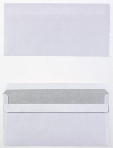 Actual product image Viking Envelopes Without window DL 220 mm x 110 mm Self-adhesive White (220 x 110 mm, 1000 x)