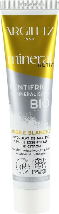 Image du produit Argiletz Dentifrice Citron Bio (75 ml)