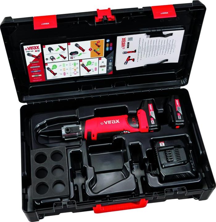 Produktbild Virax Akku-Pressmaschine VIPER L2X 18V / 2,0 Ah CAS-Akku