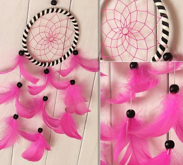 Immagine prodotto Cover-Discount Acchiappasogni Acchiappasogni indiano deco rosa